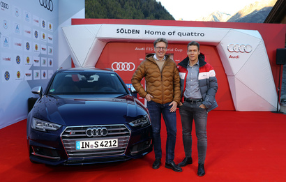 Half width christian pirzer fis and thomas glas head of sports marketing of audi ag 