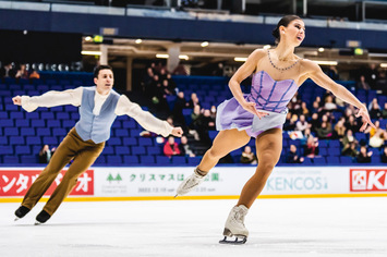 Ребекка Гиларди и Филиппо Амброзини на Гран-при ISU в Эспоо/ © ISU