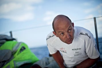 Шкипер Abu Dhabi Ocean Racing
Йен Уокер