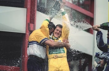 Первая победа Михаэля: 30 августа 1992 года в Бельгии