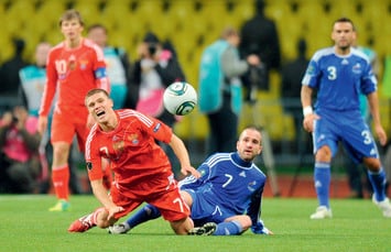 Разгромив андоррцев, россияне оформили путевку на Евро-2012