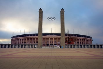 Построенный к Олимпиаде-1936, олимпийский стадион в Берлине в 2006 году принимал финал чемпионата мира по футболу