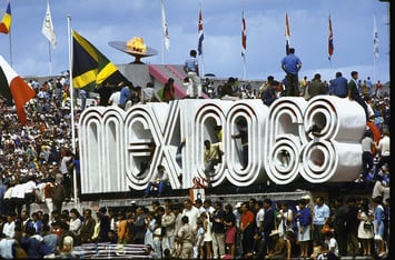 Игры-68 стали не только самыми дизайнерскими, но и самыми музыкальными. Церемония открытия проводилась под зажигательную южноамериканскую народную музыку