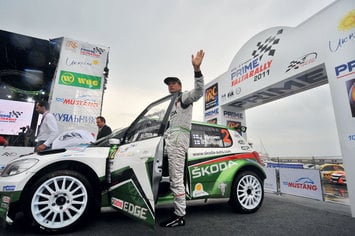 Чемпион Prime Yalta Rally 2011 – финн Юхо Ханнинен