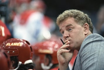 В 1989 году хоккеисты ЦСКА всерьез расстроили наставника Calgary Flames Терри Крипса