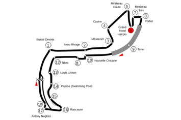 Circuit de Monaco, Монте-Карло, Монако