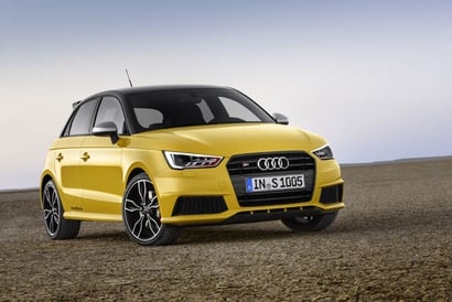 Half width the audi s1 and the audi s1 sportback small