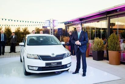 Half width  skoda rapid koda 