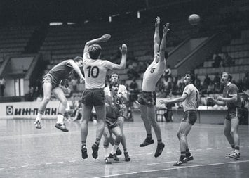1979 год. Играют сборные СССР и Румынии