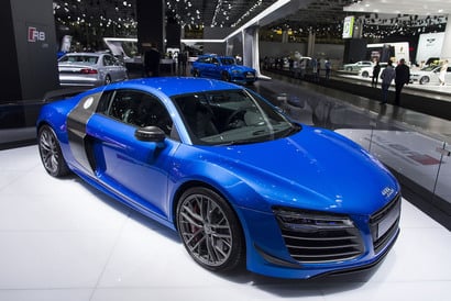 Half width audi r8 lmx at mias 2014